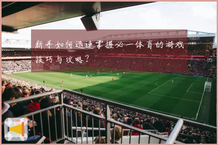 新手如何迅速掌握必一体育的游戏技巧与攻略？