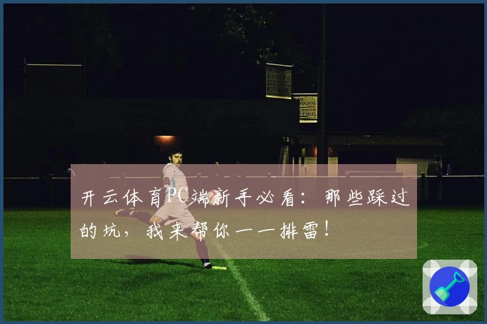 开云体育PC端新手必看：那些踩过的坑，我来帮你一一排雷！